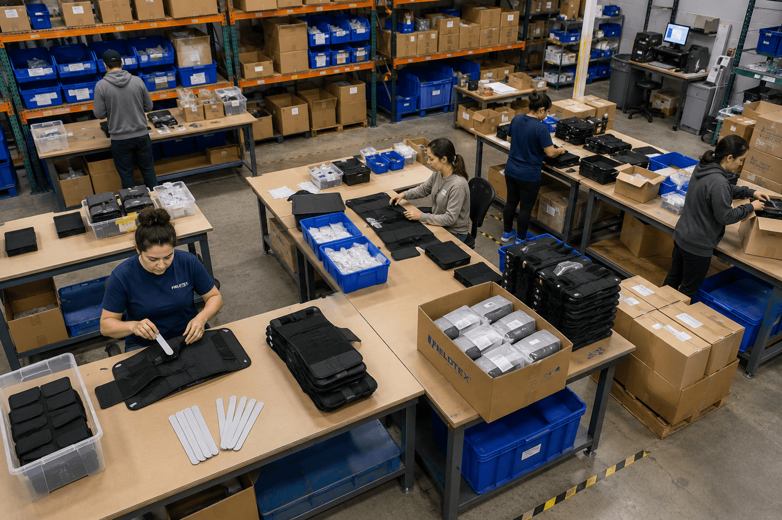 Assembly and packaging operations
